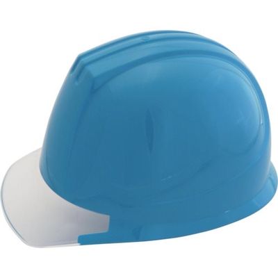 タニザワ エアライト搭載ヘルメット(PC製・透明ひさし型) ST#141ーJZV(EPA) 帽体色 ブルー 141JZVV1B1 1個（直送品）