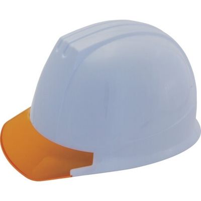 タニザワ エアライト搭載ヘルメット(PC製・透明ひさし型) ST#141ーJZV(EPA) 帽体色 ホワイト 141JZVV4W3 1個（直送品）