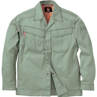 アリオカ Max Dyna 防炎ジャンパー MD2000-3L-AG 1着 419-7562（直送品）