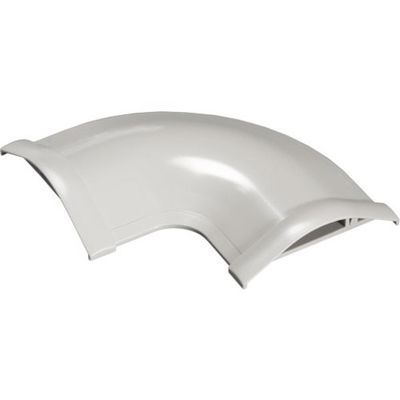 バッファロー 床用モール 曲がり 幅30mm用 グレー BC-ML2M30GY 1個 453-1203（直送品）