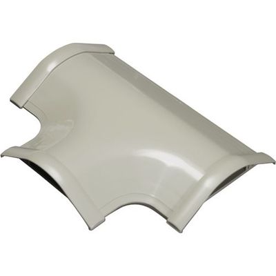 バッファロー 床用モール T字分岐 幅75mm用 グレー BC-ML2T75GY 1個 453-8166（直送品）