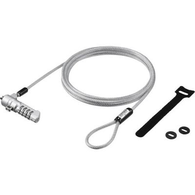 バッファロー BUFFALO ダイヤル式ワイヤーロック NobleWedgeロック対応 BLD4WNW 1個 452-0830（直送品）