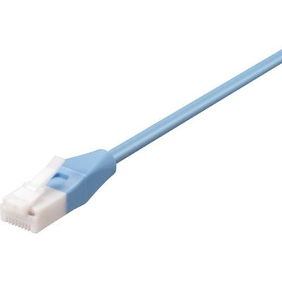 バッファロー ツメ折れないCat6 LANケーブル やわらか 1.5m ブルー BL6TNY15BL 1個 430-5881（直送品）