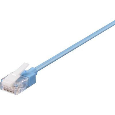 バッファロー ツメ折れないCat6A LANケーブル スリム 小型コネクター 20m ブルー BL6ATSM200BL 1個（直送品）