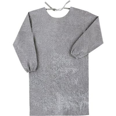 アリオカ Max Dyna 耐熱アルミ袖付エプロン MD-70HAL 1着 419-5880（直送品）