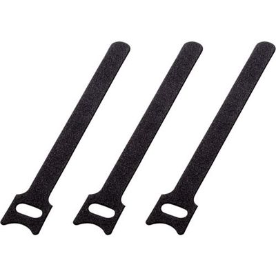 バッファロー 結束バンド(3本)/ブラック/長さ150mm BCAKV150BK3 1個(3本) 453-1269（直送品）