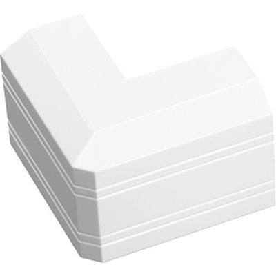 バッファロー 壁用フラットモール デズミ 幅26mm用 ホワイト BC-MW1DF26WH 1個 453-8180（直送品）