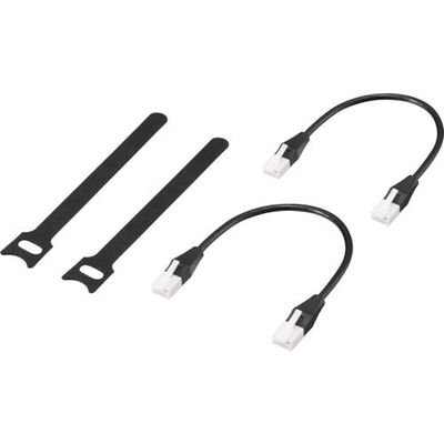 バッファロー BUFFALO ツメ折れないCat6 LANケーブル 結束バンド付 0.15m×2 ブラック BL6TNYK0152BK 1個（直送品）