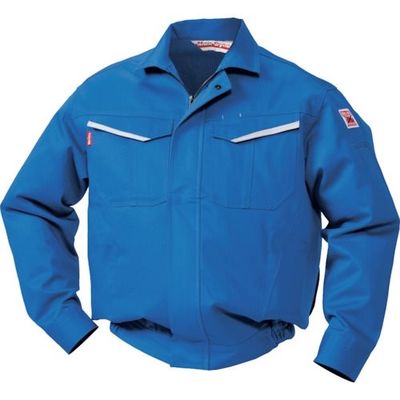 アリオカ Max Dyna 防炎空調エアコン服(SUSメッシュカバー付) MD6800K-M-BL 1着 419-9142（直送品）