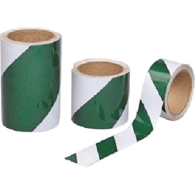 つくし工房 つくし ダイヤテープ(緑/白)反射式 150mm幅 TP-37 1巻 184-7810（直送品）