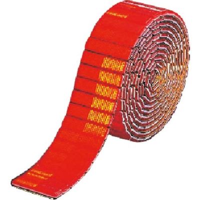 つくし工房 つくし レフテープ 50mm幅×2.5m レッド TP-521R 1巻 184-9376（直送品）