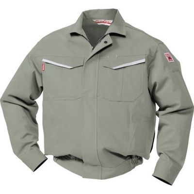 アリオカ Max Dyna 防炎空調エアコン服(SUSメッシュカバー付) MD6800K-S-AG 1着 419-5826（直送品）