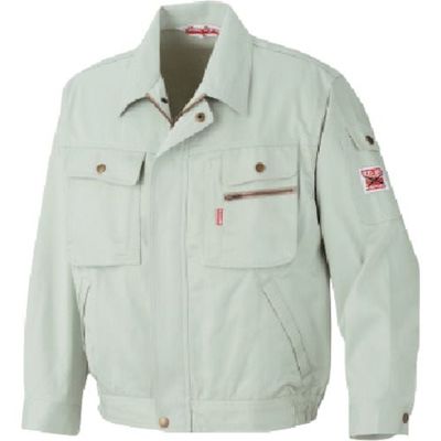 アリオカ Max Dyna 防炎ブルゾン MD1800-4L-IG 1着 435-4996（直送品）