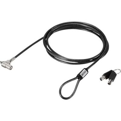 バッファロー シリンダー錠07 ワイヤーロック マスターキー対応 BLC07M 1個 452-0851（直送品）