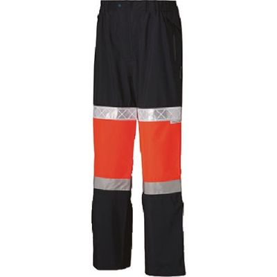 つくし工房 つくし 高視認性防護服(クラス1) 蛍光オレンジ パンツ Lサイズ TY-72JL 1着 184-7816（直送品）