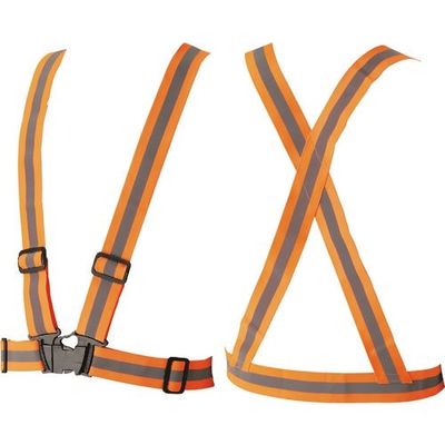 ユニット 伸縮性バンドベスト(オレンジ) 379-513 1着 184-1811（直送品）