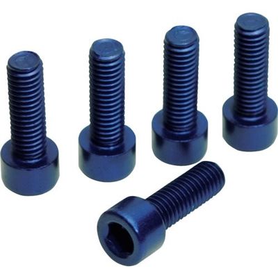 ワールドツール アストロプロダクツ 5PC ボトルケージ用ボルト ブルー (5個入) 2026000008349 1袋(5袋)（直送品）