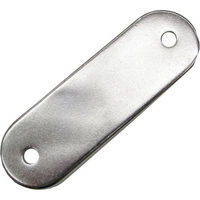 水本機械製作所 水本 ステンレス パッドアイ用裏板(曲面用) 26mm×80mm A-2910 1個 315-8603（直送品）