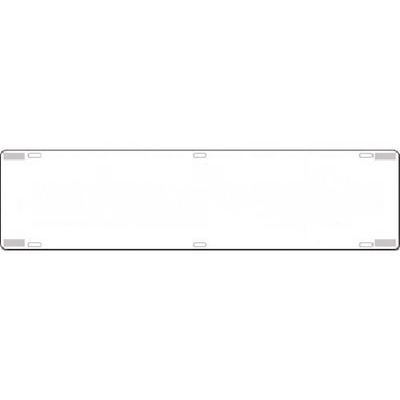 つくし工房 つくし SCボード製吊下標識 ー白無地ー 483-W 1枚 185-2604（直送品）