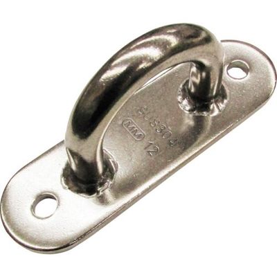 水本機械製作所 水本 ステンレス パッドアイ 35mm×120mm A-2472 1個 317-4433（直送品）