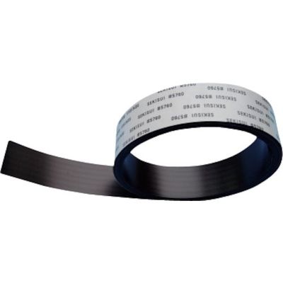 下西製作所 下西 異方性マグネットシート0.8×25×1M テープ付 MAG08251MNT 1枚 410-5429（直送品）