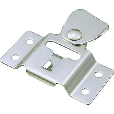 水本機械製作所 水本 車体ドア留め金具A型 80mm×40mm A-2162 1個 336-6425（直送品）