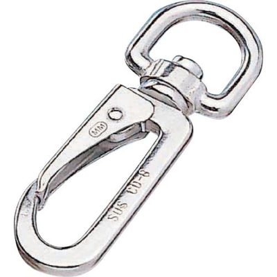 水本機械製作所 水本 ナスカンスナップCD型(クローズタイプ) 長さ85mm A-808 1個 316-6704（直送品）