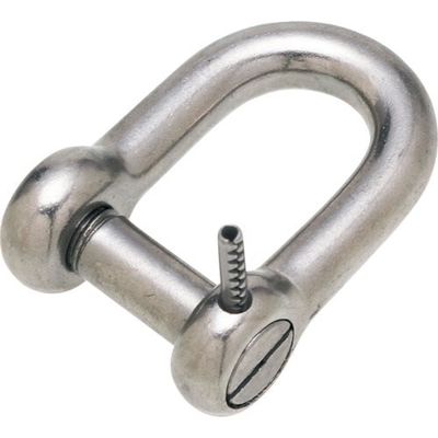 水本機械製作所 水本 ピン止め沈みシャックル 長さ85mm 内幅44mm CSP-22 1個 336-9613（直送品）