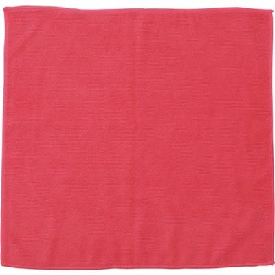 エー・エム・プロダクツ カーライル マイクロファイバークロス レッド 3633405 1個 869-0616（直送品）