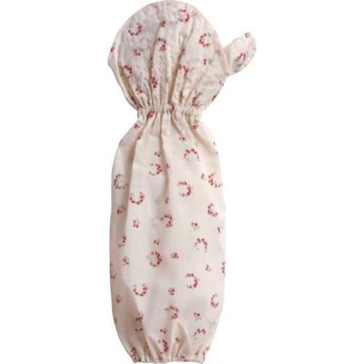 川西工業 川西 花柄腕カバー手甲親指付 (12双入) 6524 1袋(12双) 853-7709（直送品）