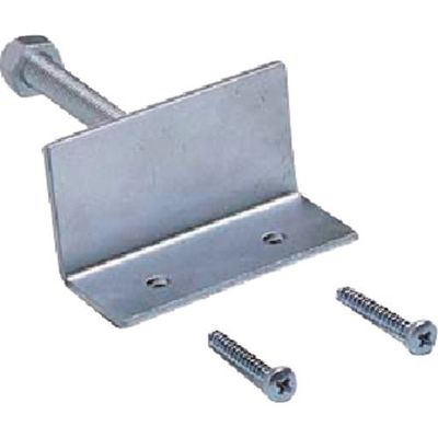 つくし工房 つくし 仮囲い用看板取付金具L型 ボルト付タイプ 9013 1個 184-3247（直送品）