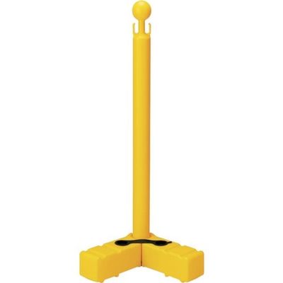 日本緑十字社 緑十字 チェーンスタンド 本体:黄 ベース:黄 CHSVーY 高さ815mm 141112 1台 350-6202（直送品）