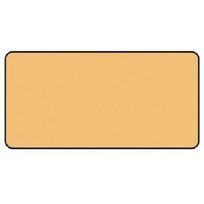 ユニット 配管ステッカー うすい黄無地(大) アルミ 80×150 10枚組 AS.4.30L 1組(10枚) 746-1585（直送品）