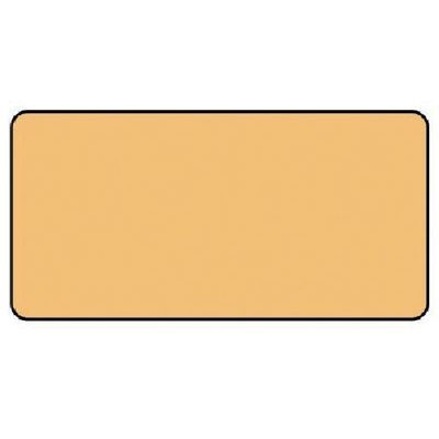 ユニット 配管ステッカー うすい黄無地(小) アルミ 40×80 10枚組 AS.4.30S 1組(10枚) 746-1607（直送品）