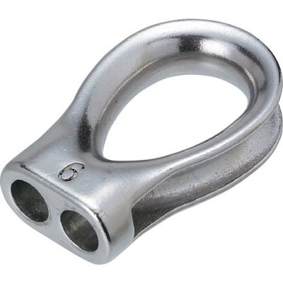 水本機械製作所 水本 ステンレス ロープシンブル 使用ロープ径9mm KRS-9 1個 315-8688（直送品）