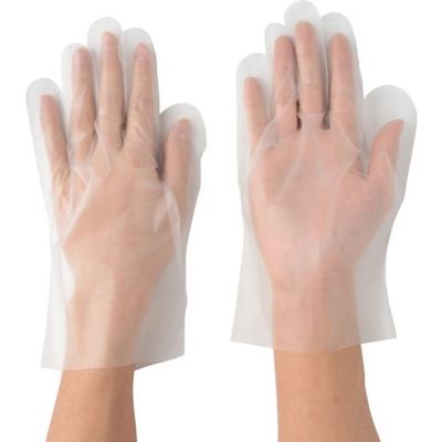 川西工業 川西 ポリエチレン手袋外エンボス クリア袋 100枚入り Sサイズ 2015C-S 1セット(6000枚:100枚×60袋)（直送品）