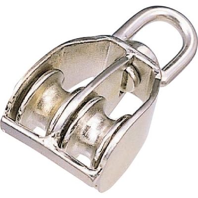 水本機械製作所 水本 豆ブロック 2車 A-1273 1個 316-5115（直送品）