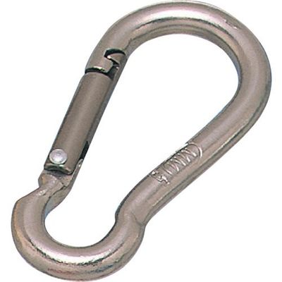 水本機械製作所 水本 アルミスナップフック(ブラウン) 線径6mm A-678 1個 317-9191（直送品）