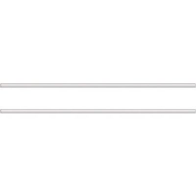 つくし工房 つくし チェックボード掲示板用アルミレール(上下2本組 168-K 1枚 183-5335（直送品）