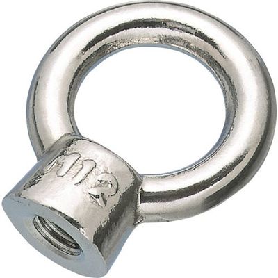 水本機械製作所 水本 アイナット(鍛造製)(ミリネジ) 捻径Mー12 A-1633 1個 317-6066（直送品）