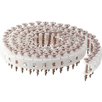 若井産業 WAKAI ロール連結ビス ステンレス コーススレッド ラッパ 3.8X32 RV32S 1セット(20巻) 385-3818（直送品）