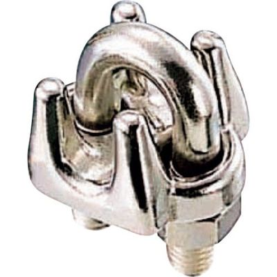水本機械製作所 水本 ステンレス ワイヤークリップSUS316 使用ロープ径10mm A-2474 1個 317-4416（直送品）