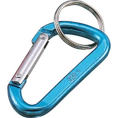 水本機械製作所 水本 アルミカラーフック(ブルー) 線径6mm A-1404 1個 316-6706（直送品）