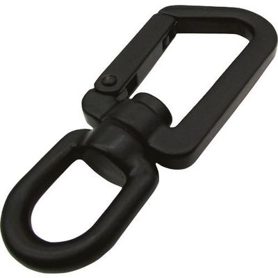 水本機械製作所 水本 ステンレス スイベルスナップZ型 黒色塗装 線径6mm長さ97mm A-2851 1個 317-9246（直送品）