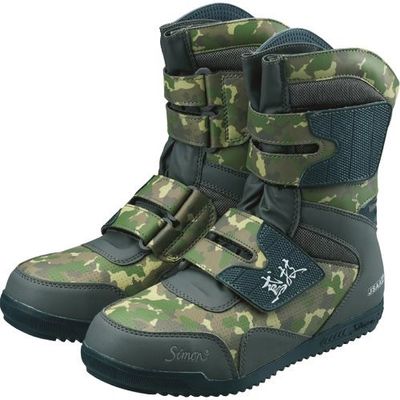 シモン プロスニーカー 鳶技S038オリーブC 24.5cm S038OLC-24.5 1足 253-0539（直送品）