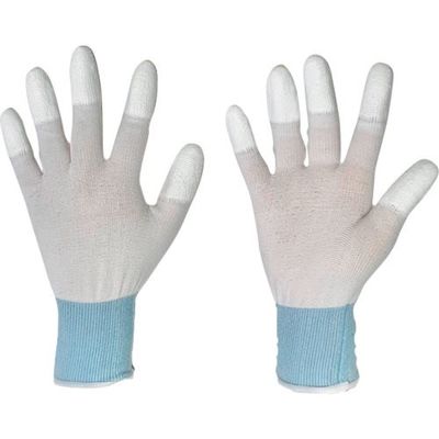 川西工業 川西 ピッタリ倶楽部指先コート SSサイズ (10双入) 2993-SS 1袋(10双) 336-8590（直送品）