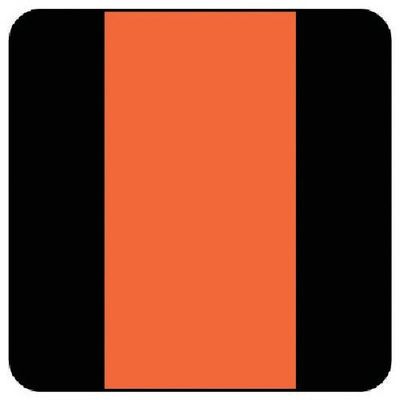 ユニット 配管識別ステッカー 危険表示(大) 80×80 10枚組 AS.19L 1組(10枚) 745-6654（直送品）