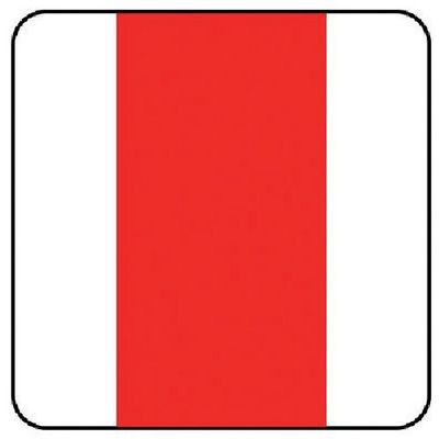 ユニット 配管識別ステッカー 消火表示(大) 80×80 10枚組 AS.20L 1組(10枚) 745-6972（直送品）