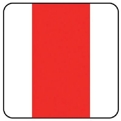 ユニット 配管識別ステッカー 消火表示(中) 60×60 10枚組 AS.20M 1組(10枚) 745-6981（直送品）