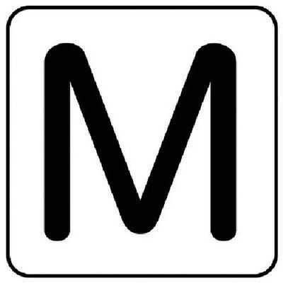 ユニット 配管ステッカー M(小) アルミ 40×40 10枚組 AS.25.13S 1組(10枚) 745-8631（直送品）